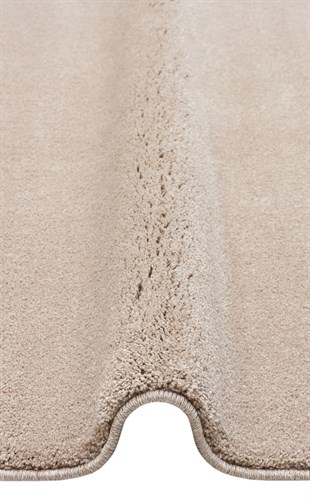 LOTTO LT PLAIN BEIGE  Hav Toz Vermez Modern Sade Desenli Makine Halısı