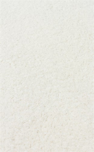 LOTTO LT PLAIN WHITE  Hav Toz Vermez Modern Sade Desenli Makine Halısı