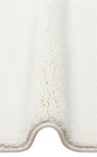 LOTTO LT PLAIN WHITE  Hav Toz Vermez Modern Sade Desenli Makine Halısı