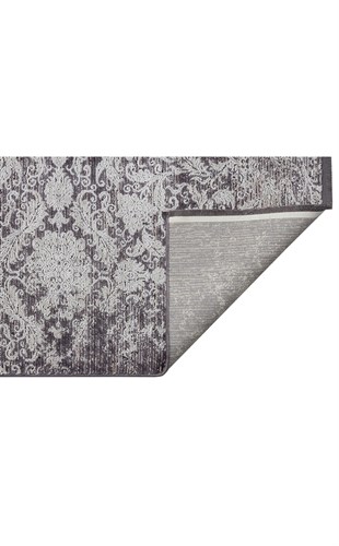 LUGANO LUG 06 ANTRASIT GREY  Art Deco Modern Yüksek Kalite Sık Dokuma Salon Halısı