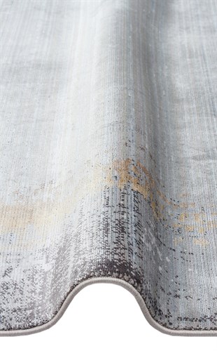 MAHAL MHL 11 GREY GOLD  Klasik Desenli Yüksek Kalite Sık Dokuma Salon Halısı