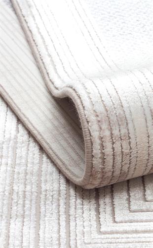 MAHAL MHL 13 CREAM BLUE  Klasik Desenli Yüksek Kalite Sık Dokuma Salon Halısı