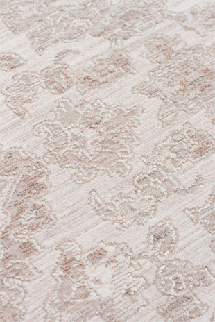 MAHAL MOOD MHL MOOD 03 CREAM BEIGE  Klasik Desenli Yüksek Kalite Sık Dokuma Salon Halısı
