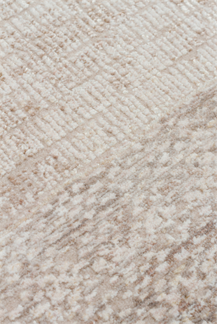 MAHAL MOOD MHL MOOD 05 BEIGE GREY  Klasik Desenli Yüksek Kalite Sık Dokuma Salon Halısı