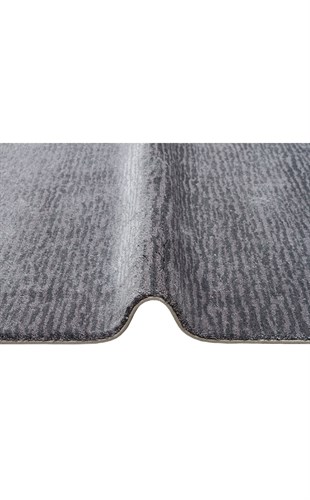 MAJESTY MJ 01 GREY  Düz Desenli El Emeği ile Özel Tezgahlarda Üretilen Yün Viskon Tencel Uşak Halısı