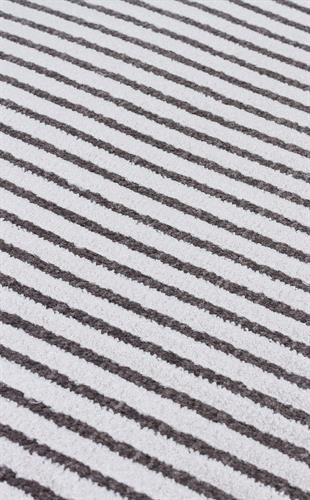 MERANO MRN 04 VIZON ANTRASIT  Geometrik Desenli Yüksek Kalite Sık Dokuma Salon Halısı