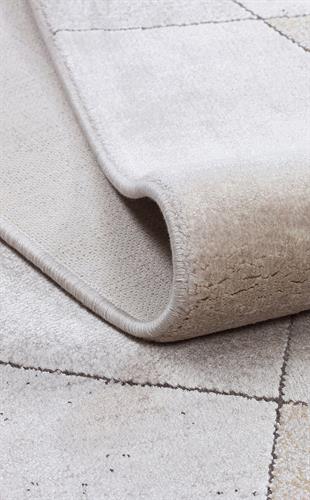 MERANO MRN 07 CREAM GOLD  Geometrik Desenli Yüksek Kalite Sık Dokuma Salon Halısı