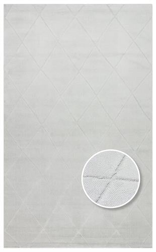 MISSORI MSR 03 GREY  Hav Toz Vermez Sade Desenli Yumuşak Dokulu Modern Makine Halısı