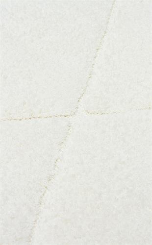 MISSORI MSR 03 WHITE  Hav Toz Vermez Sade Desenli Yumuşak Dokulu Modern Makine Halısı