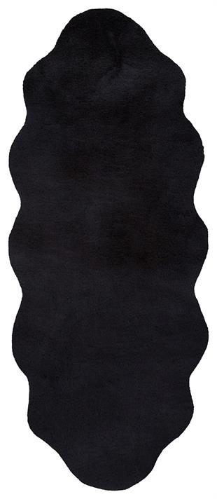 MOLLIS NEW MLS ANTRASIT DOUBLE N  Yumuşak Dokulu Uzun Tüylü Yıkanabilir Tavşan Postu