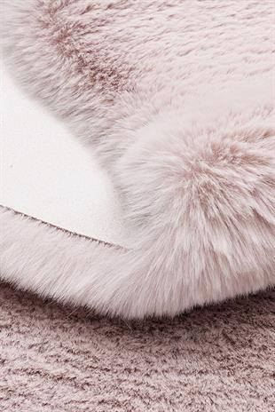 MOLLIS NEW MLS POWDER DOUBLE N  Yumuşak Dokulu Uzun Tüylü Yıkanabilir Tavşan Postu