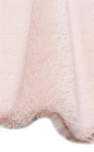 MOLLIS NEW MLS POWDER SINGLE N  Yumuşak Dokulu Uzun Tüylü Yıkanabilir Tavşan Postu