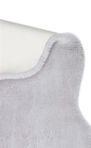 MOLLIS NEW MLS SILVER DOUBLE N  Yumuşak Dokulu Uzun Tüylü Yıkanabilir Tavşan Postu