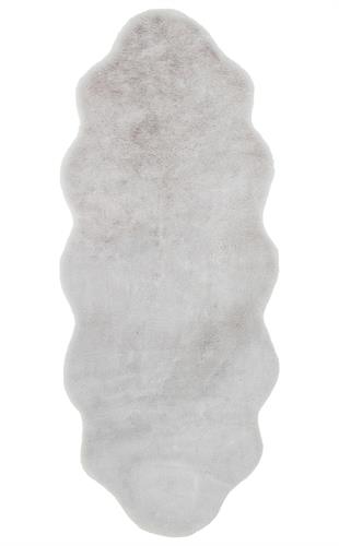 MOLLIS NEW MLS SILVER DOUBLE N  Yumuşak Dokulu Uzun Tüylü Yıkanabilir Tavşan Postu