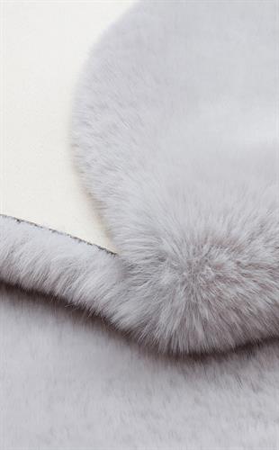 MOLLIS NEW MLS SILVER QUARD N  Yumuşak Dokulu Uzun Tüylü Yıkanabilir Tavşan Postu