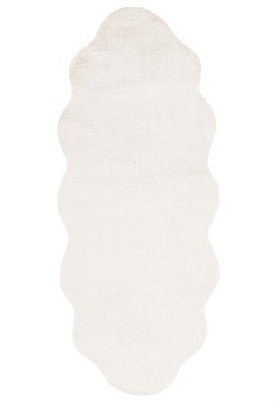 MOLLIS PLAIN MLS PLAIN DOUBLE L.BEIGE  Yumuşak Tuşeli Yıkanabilir Kaymaz Tabanlı Suni Kürk