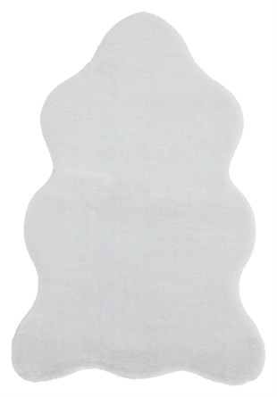 MOLLIS PLAIN MLS PLAIN SINGLE GREY  Yumuşak Tuşeli Yıkanabilir Kaymaz Tabanlı Suni Kürk