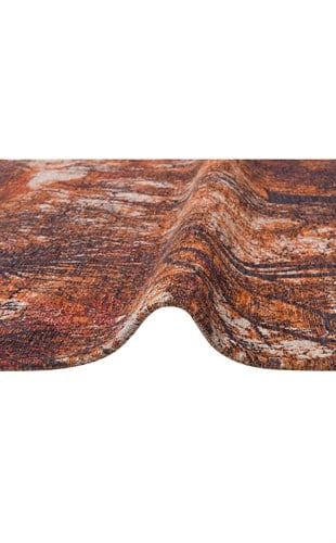 MONACO EASYLIFE MN 02 TERRA XXW E.LIFE  Leke Tutmaz Hav Toz Vermez Nano Teknoloji Yıkanabilir Modern Desenli İnce Dokuma Halı