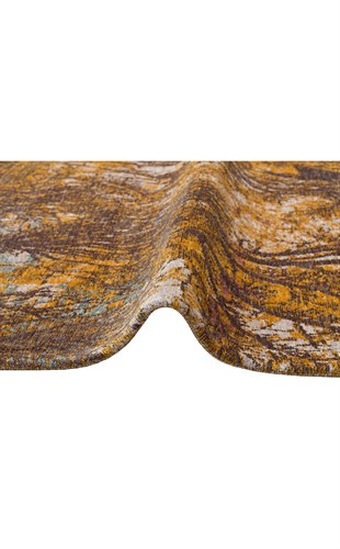 MONACO MN 02 GOLD XXW  Hav Toz Vermez Yıkanabilir Modern Desenli Kaymaz İnce Dokuma Halı