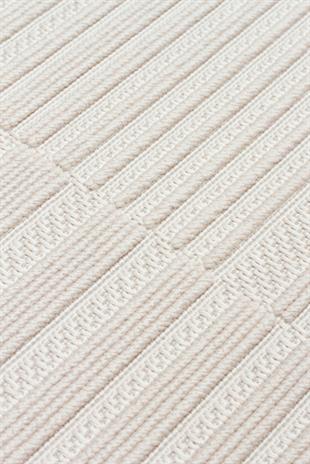 MONO LOOP MNO LOOP 01 BEIGE  Bukleli Sisal Dokuma Yıkanabilir Hav Vermez Kaymaz Tabanlı Kolay Temizlenebilir Makine Halısı