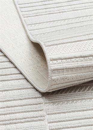 MONO LOOP MNO LOOP 01 GREY  Bukleli Sisal Dokuma Yıkanabilir Hav Vermez Kaymaz Tabanlı Kolay Temizlenebilir Makine Halısı