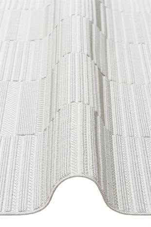 MONO LOOP MNO LOOP 01 GREY  Bukleli Sisal Dokuma Yıkanabilir Hav Vermez Kaymaz Tabanlı Kolay Temizlenebilir Makine Halısı