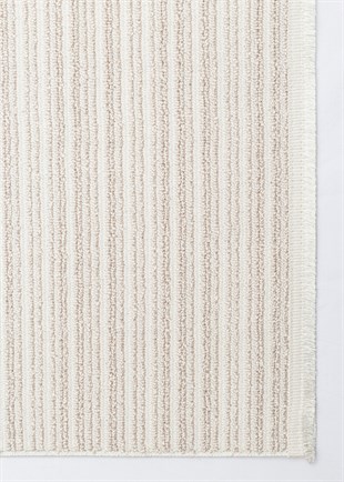 MONO LOOP XW MNO LOOP 03 CREAM BEIGE XW  Bukleli Sisal Dokuma Yıkanabilir Hav Vermez Kaymaz Tabanlı Kolay Temizlenebilir Makine Halısı