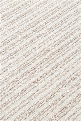 MONO LOOP XW MNO LOOP 03 CREAM BEIGE XW  Bukleli Sisal Dokuma Yıkanabilir Hav Vermez Kaymaz Tabanlı Kolay Temizlenebilir Makine Halısı