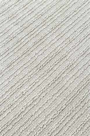 MONO LOOP XW MNO LOOP 03 GREY XW  Bukleli Sisal Dokuma Yıkanabilir Hav Vermez Kaymaz Tabanlı Kolay Temizlenebilir Makine Halısı