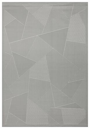 MONO LUX MNO LUX 01 ANTRASIT  Kaymaz Tabanlı Modern Desenlere Sahip İnce Halı