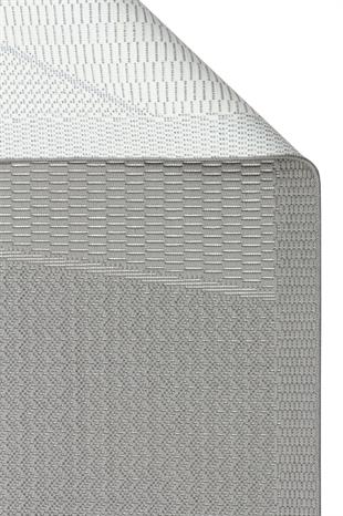 MONO LUX MNO LUX 01 ANTRASIT  Kaymaz Tabanlı Modern Desenlere Sahip İnce Halı