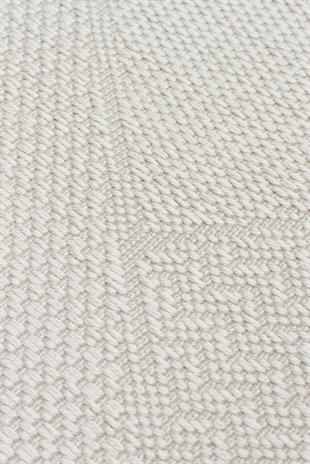 MONO LUX MNO LUX 01 VIZON  Kaymaz Tabanlı Modern Desenlere Sahip İnce Halı