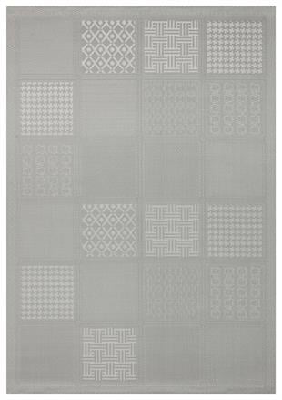 MONO LUX MNO LUX 02 ANTRASIT  Kaymaz Tabanlı Modern Desenlere Sahip İnce Halı