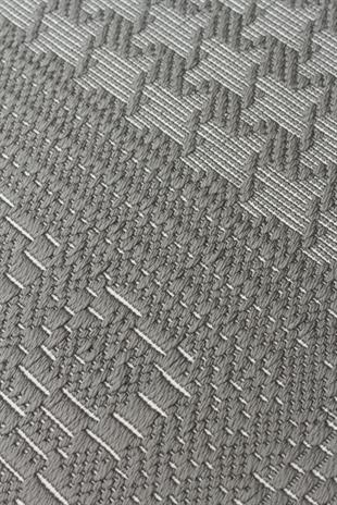 MONO LUX MNO LUX 02 ANTRASIT  Kaymaz Tabanlı Modern Desenlere Sahip İnce Halı