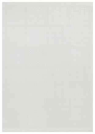 MONO LUX MNO LUX 02 GREY  Kaymaz Tabanlı Modern Desenlere Sahip İnce Halı