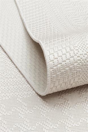 MONO LUX MNO LUX 02 VIZON  Kaymaz Tabanlı Modern Desenlere Sahip İnce Halı