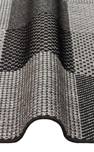 MONO MNO 01 DARK GREY  Hav Toz Vermez Kaymaz Tabanlı İnce Halı