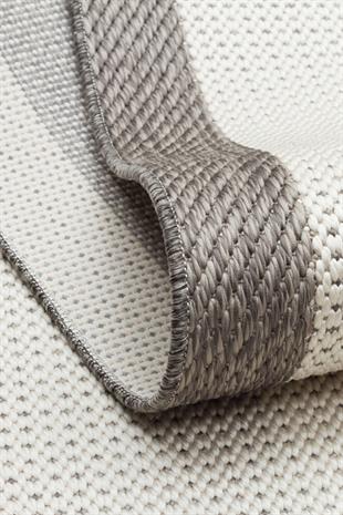 MONO MNO 04 GREY  Hav Toz Vermez Kaymaz Tabanlı İnce Halı