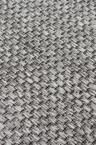 MONO MNO 05 ANTRASIT BLACK  Hav Toz Vermez Kaymaz Tabanlı İnce Halı