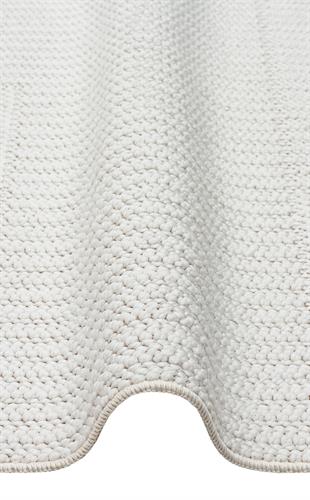 MOTTO MOT 11 WHITE  Yumuşak Tuşeli Örgü Dokuma Modern Makine Halısı