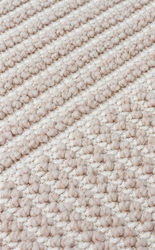 MOTTO MOT 12 BEIGE WHITE  Yumuşak Tuşeli Örgü Dokuma Modern Makine Halısı