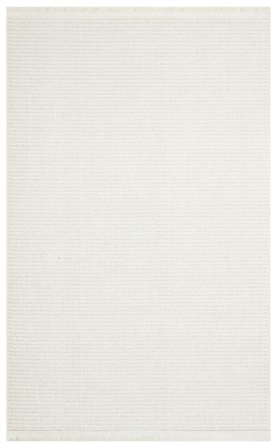 MOTTO MOT PLAIN WHITE  Yumuşak Tuşeli Örgü Dokuma Modern Makine Halısı