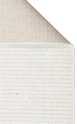 MOTTO MOT PLAIN WHITE  Yumuşak Tuşeli Örgü Dokuma Modern Makine Halısı