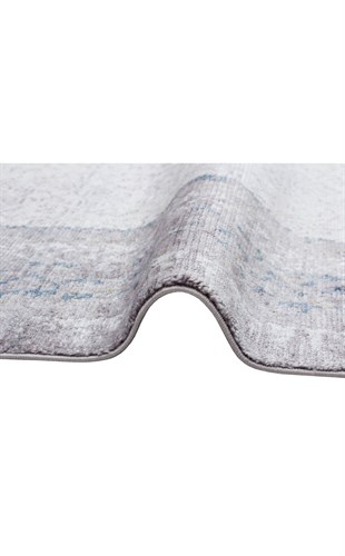 MYSTIC MS 04 GREY MARINE  Özel Hav Vermeyen ve Kolay Temizlenebilir El Emeği ile Özel Tezgahlarda Üretilen Modern Uşak Halısı