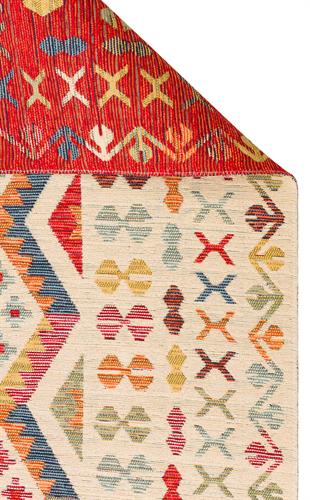 NOMAD NMD 08 LIGHT MULTY  Yıkanabilir, Çift Taraflı Kullanıma Uygun Yumuşak Tuşeli Otantik Kilim