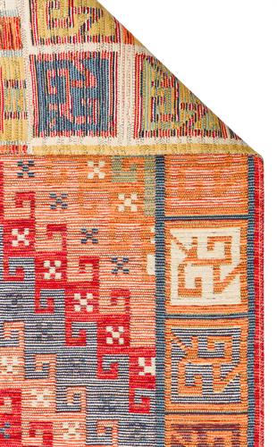 NOMAD NMD 11 TERRA  Yıkanabilir, Çift Taraflı Kullanıma Uygun Yumuşak Tuşeli Otantik Kilim