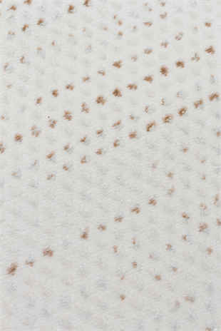 NORA NOR 01 BEIGE Hav Toz Vermez Yıkanabilir Kaymaz İnce Dokuma Modern Halı