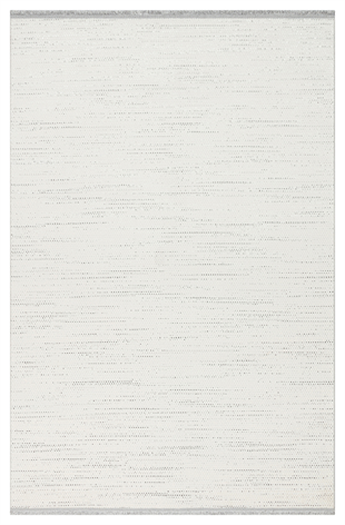 NORA NOR 01 SILVER Hav Toz Vermez Yıkanabilir Kaymaz İnce Dokuma Modern Halı