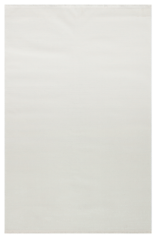 NORA NOR 01 WHITE Hav Toz Vermez Yıkanabilir Kaymaz İnce Dokuma Modern Halı