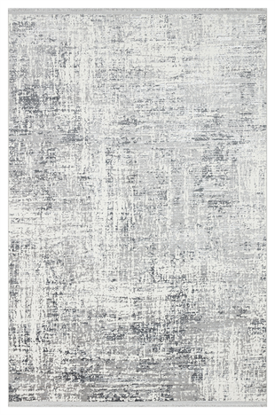 NORA NOR 02 GREY Hav Toz Vermez Yıkanabilir Kaymaz İnce Dokuma Modern Halı